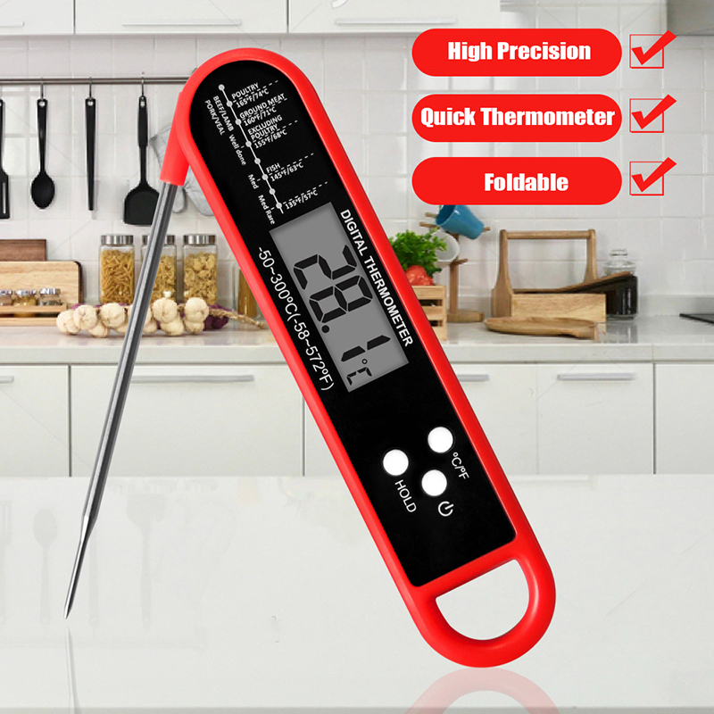 Thermometer Digital - Foldable Meat Thermometer Digital Kitchen Food