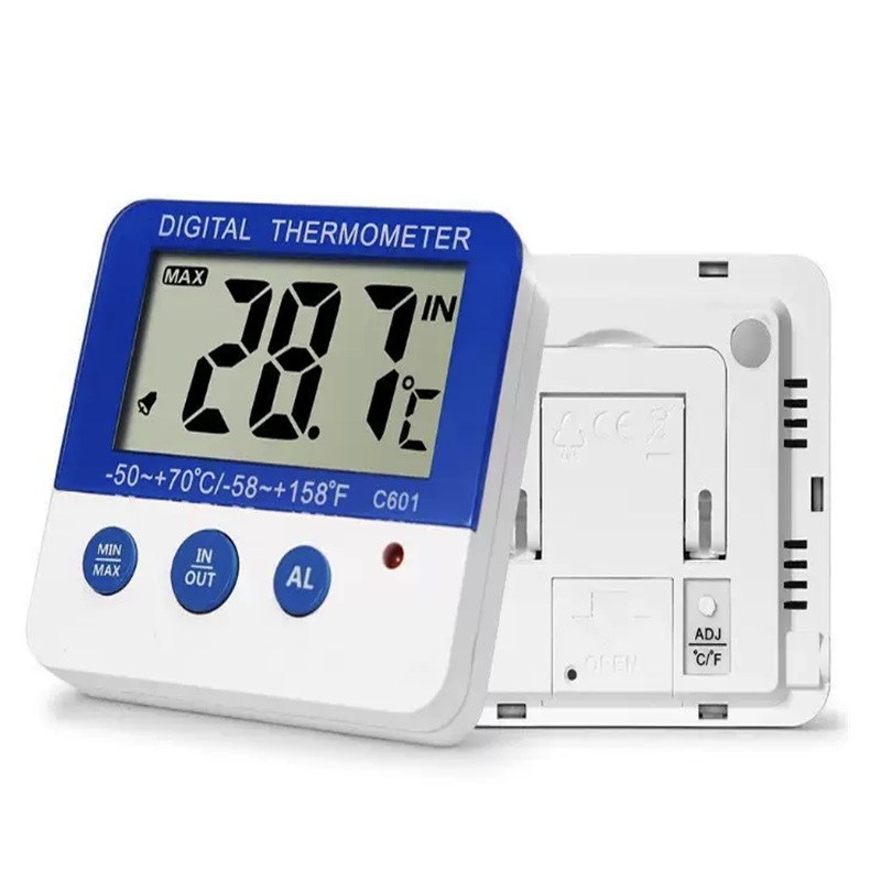 Thermometer Digital - LCD Display Digital Fridge Thermometer with