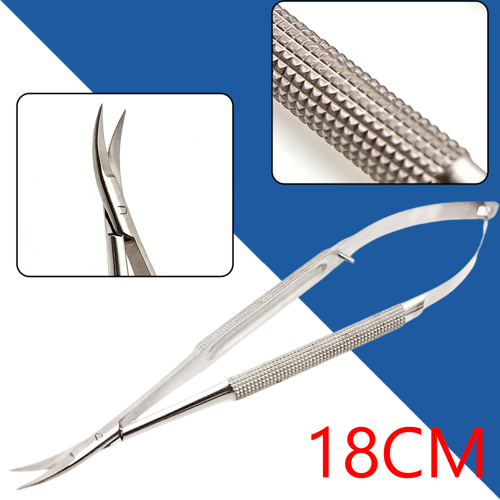 Medical Scissors - Stainless Steel Micro Castroviejo Style Ophthalmic