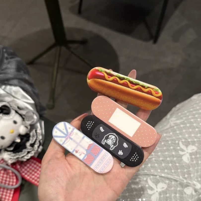 Bandage - Cute Bandage Hot Dog Push-Pull Phone