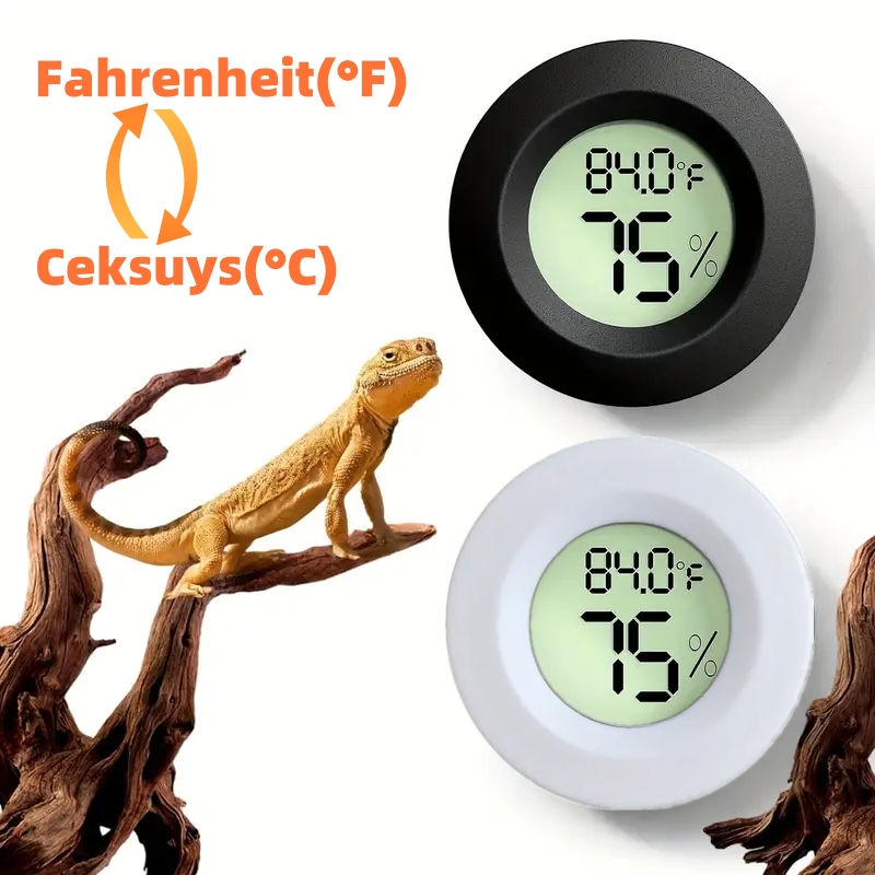 Thermometer Digital - ℉/℃ Mini LCD Digital Thermometer Hygrometer