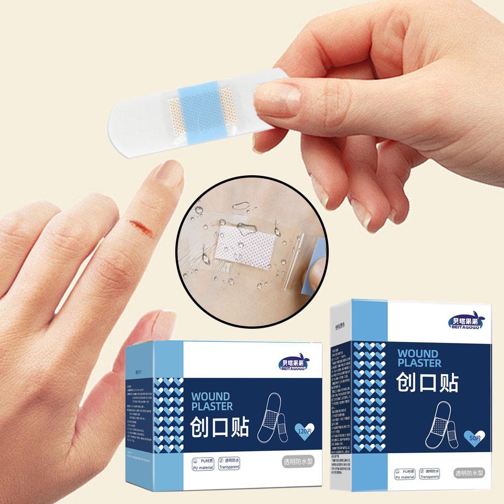 Medical Tape - 50/120/170PCS Waterproof Band-Aid Wound Dressing Medical
