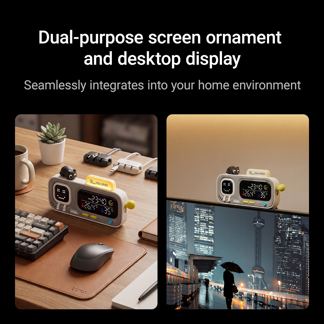 DUKA MOODA Smart Desktop Tempe - Thermometer Digital recension och pris