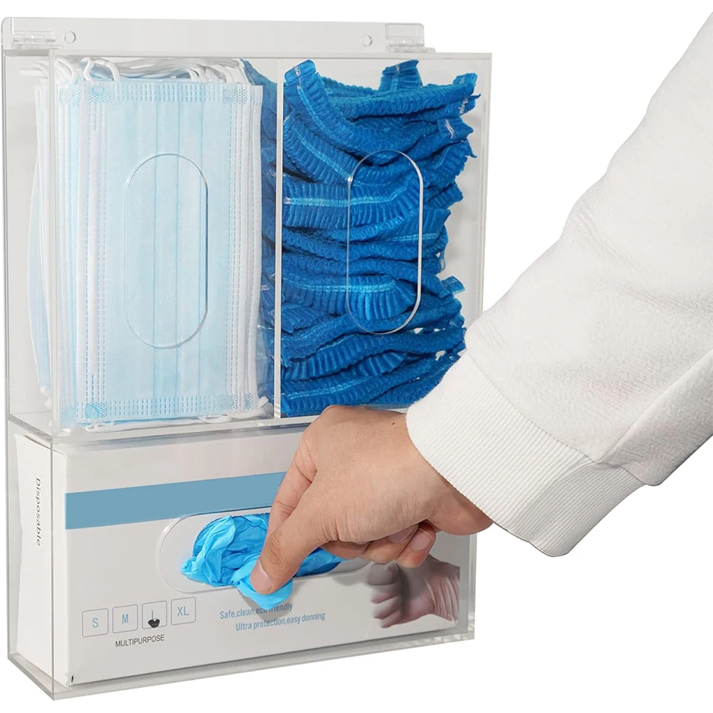 3 Grids Acrylic Glove Holder T - Medical Gloves recension och pris