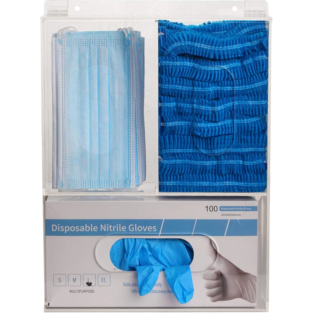3 Grids Acrylic Glove Holder T - Medical Gloves recension och pris