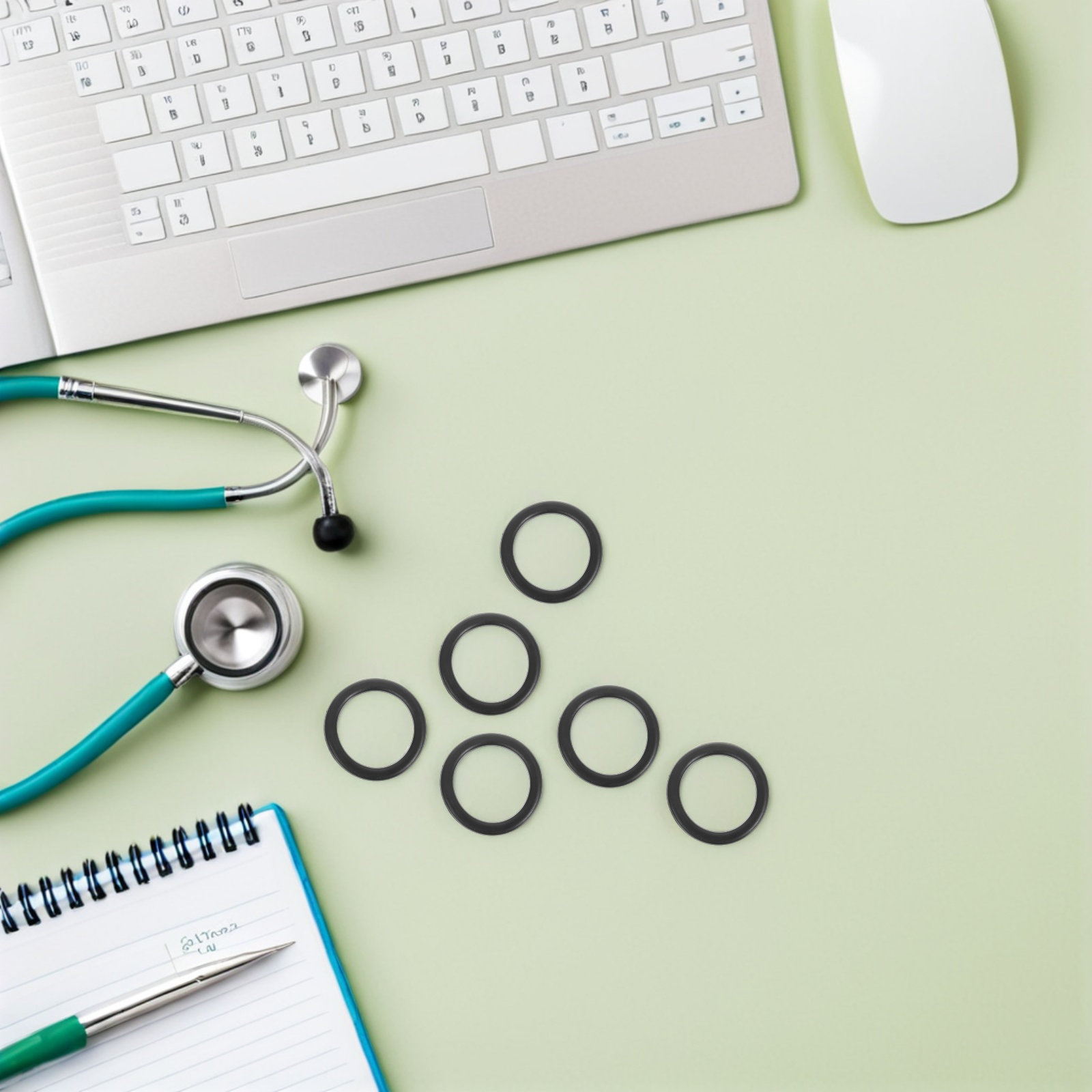10Pcs Stethoscope Diaphragm Co - Stethoscope recension och pris