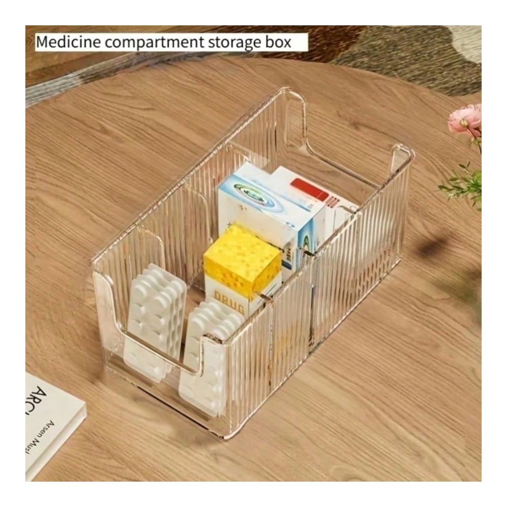 1pc Large 4-Compartment Transp - First Aid Kit recension och pris