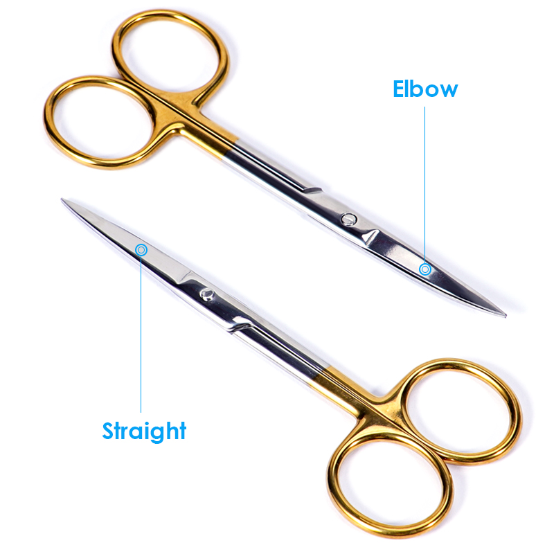 1pc Dental Gold Handle Scissor - Medical Scissors recension och pris