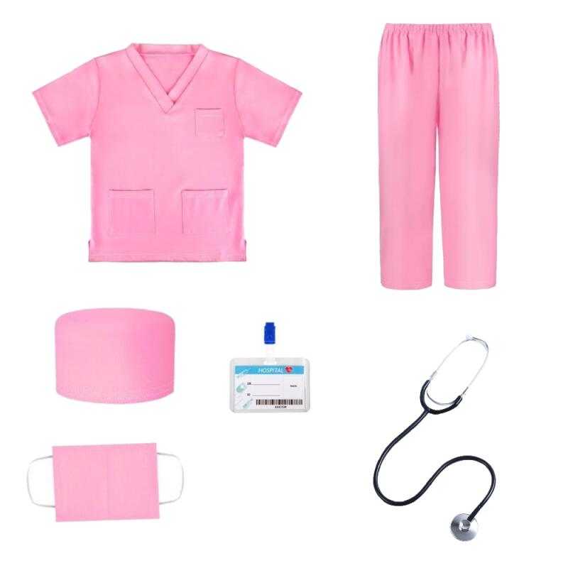 Kids Doctor Scrubs Costume Set - Stethoscope recension och pris