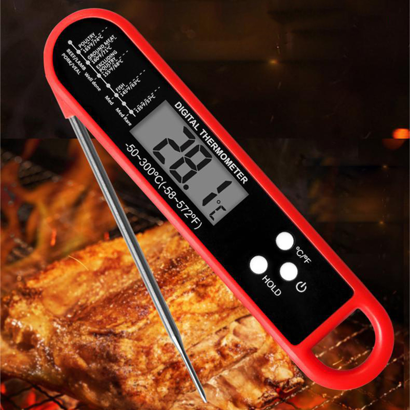 Foldable Meat Thermometer Digi - Thermometer Digital recension och pris