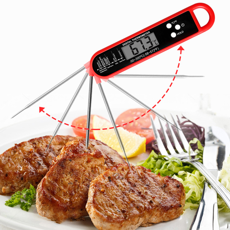 Foldable Meat Thermometer Digi - Thermometer Digital recension och pris
