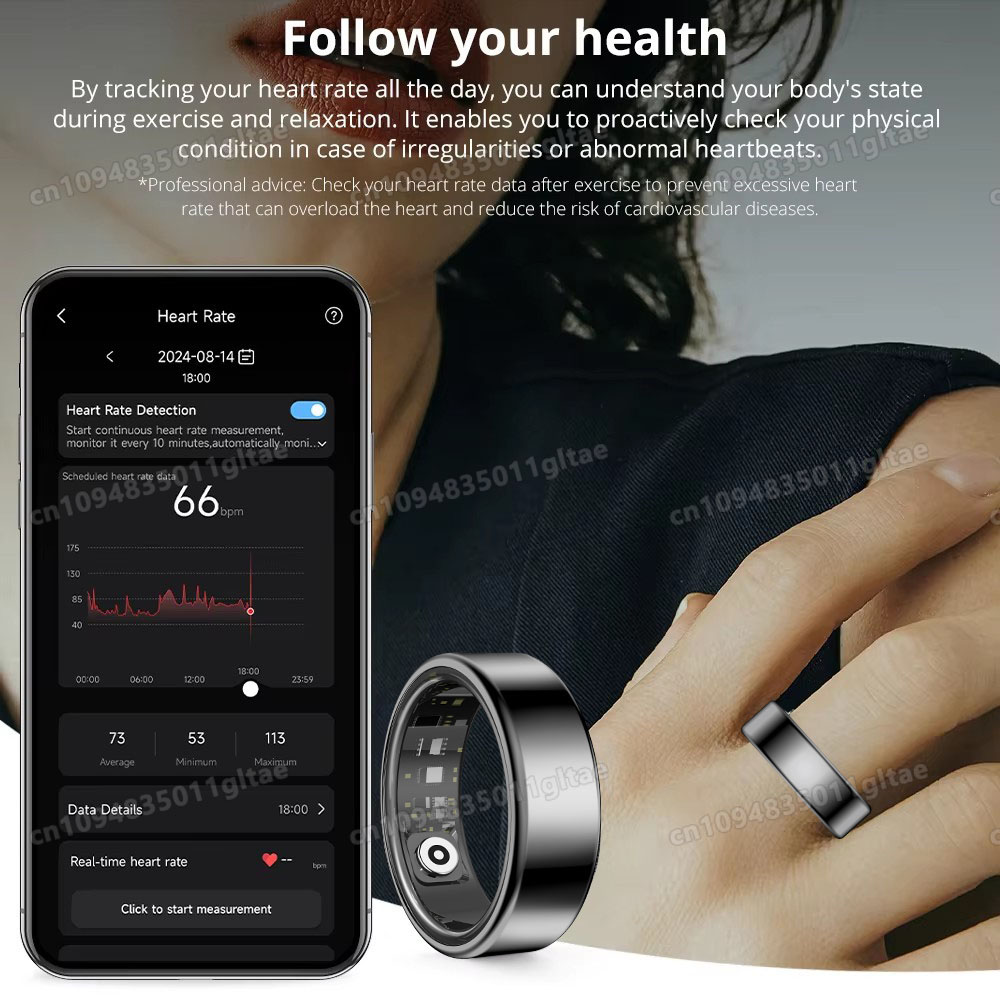 R10 Smart Ring With Charging C - Blood Pressure Monitor recension och pris