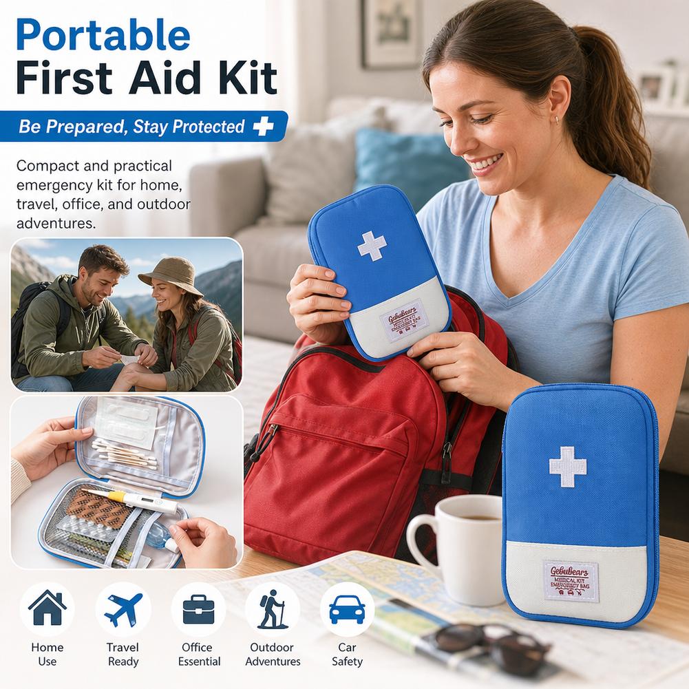 Large Capacity Portable First  - First Aid Kit recension och pris