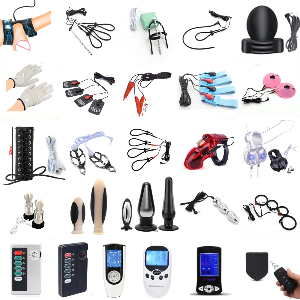 Electro E-stim Toy Massage Sti - Medical Gloves recension och pris