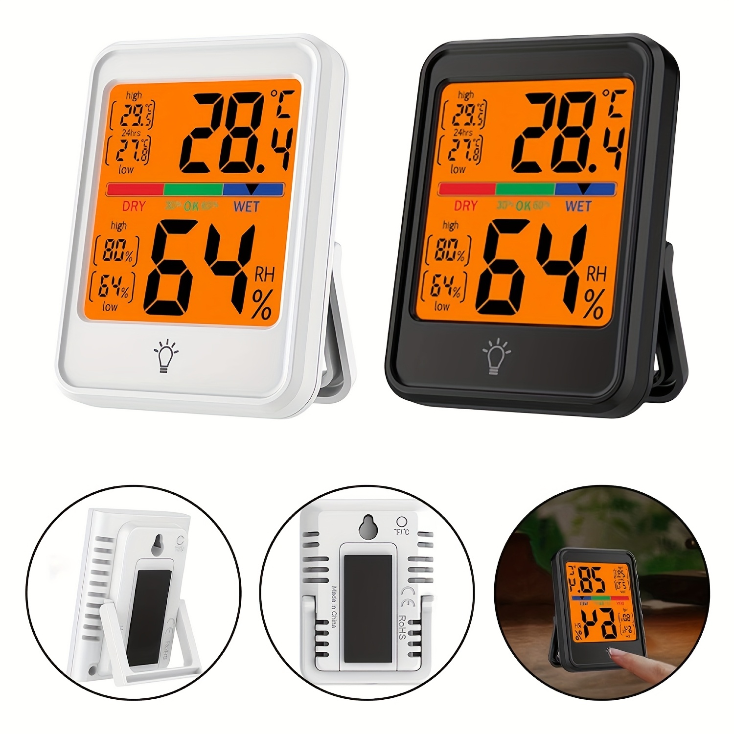 1pc Digital Thermometer Hygrom - Thermometer Digital recension och pris