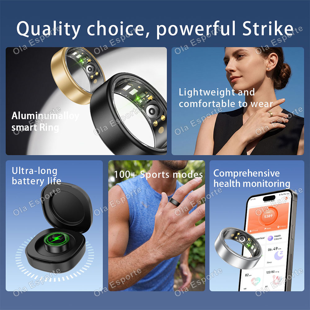 Ola Esporte Smart Ring Men Wom - Blood Pressure Monitor recension och pris