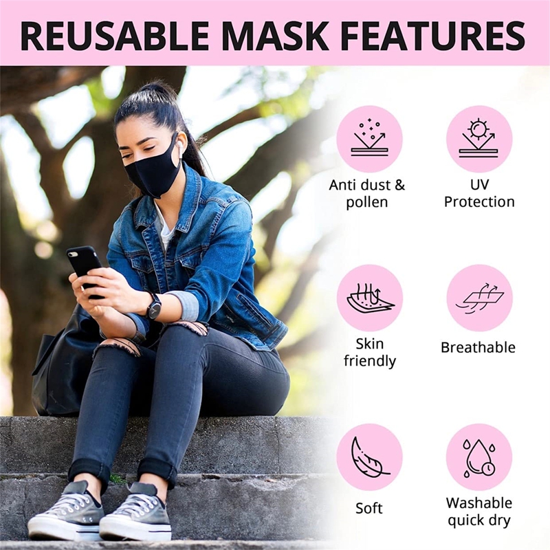 5/10PCS Fashion Solid Earloop  - Surgical Mask recension och pris
