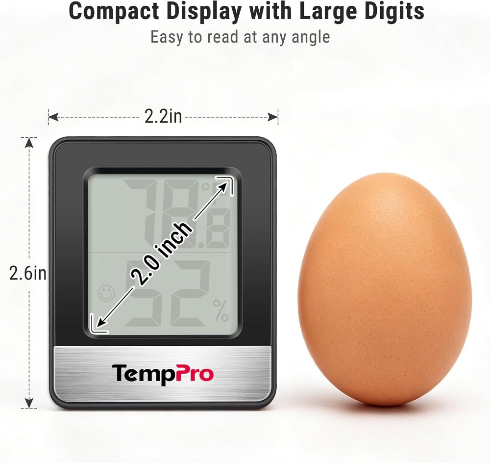 Digital Hygrometer Indoor Ther - Thermometer Digital recension och pris