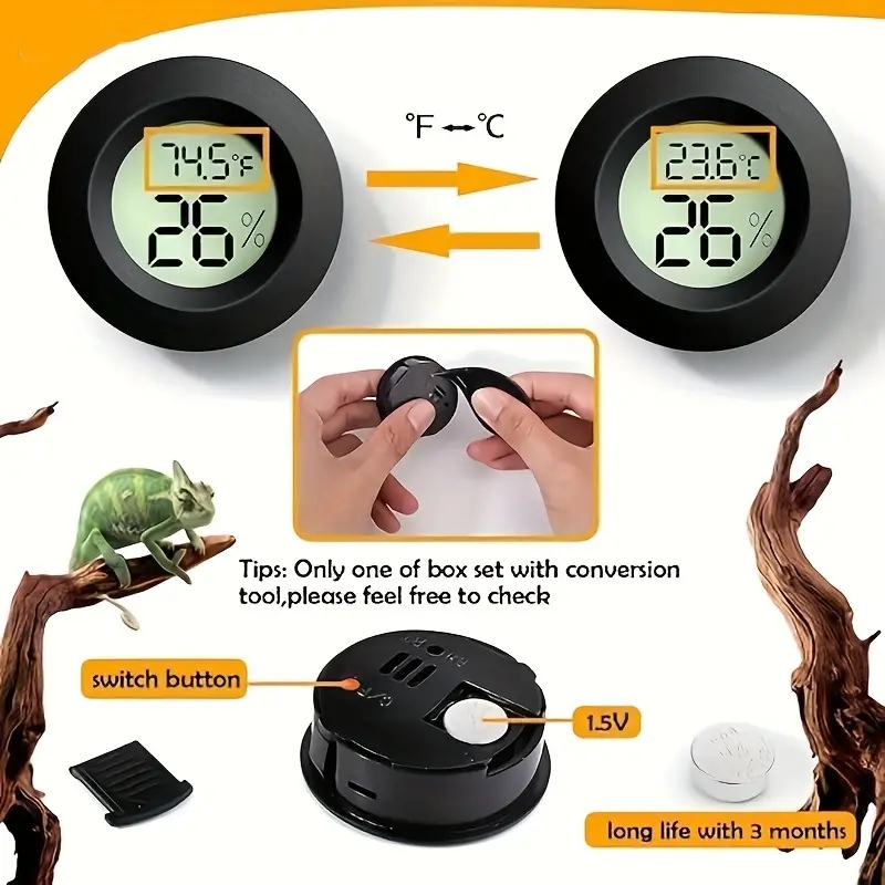 ℉/℃ Mini LCD Digital Thermomet - Thermometer Digital recension och pris