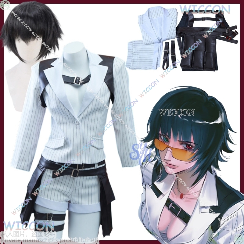Anime Costume Punk Sexy V Neck - Bandage recension och pris