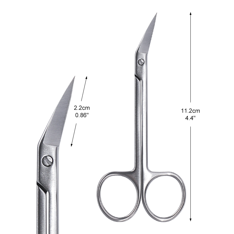 1pc Dental Micro Scissors Curv - Medical Scissors recension och pris