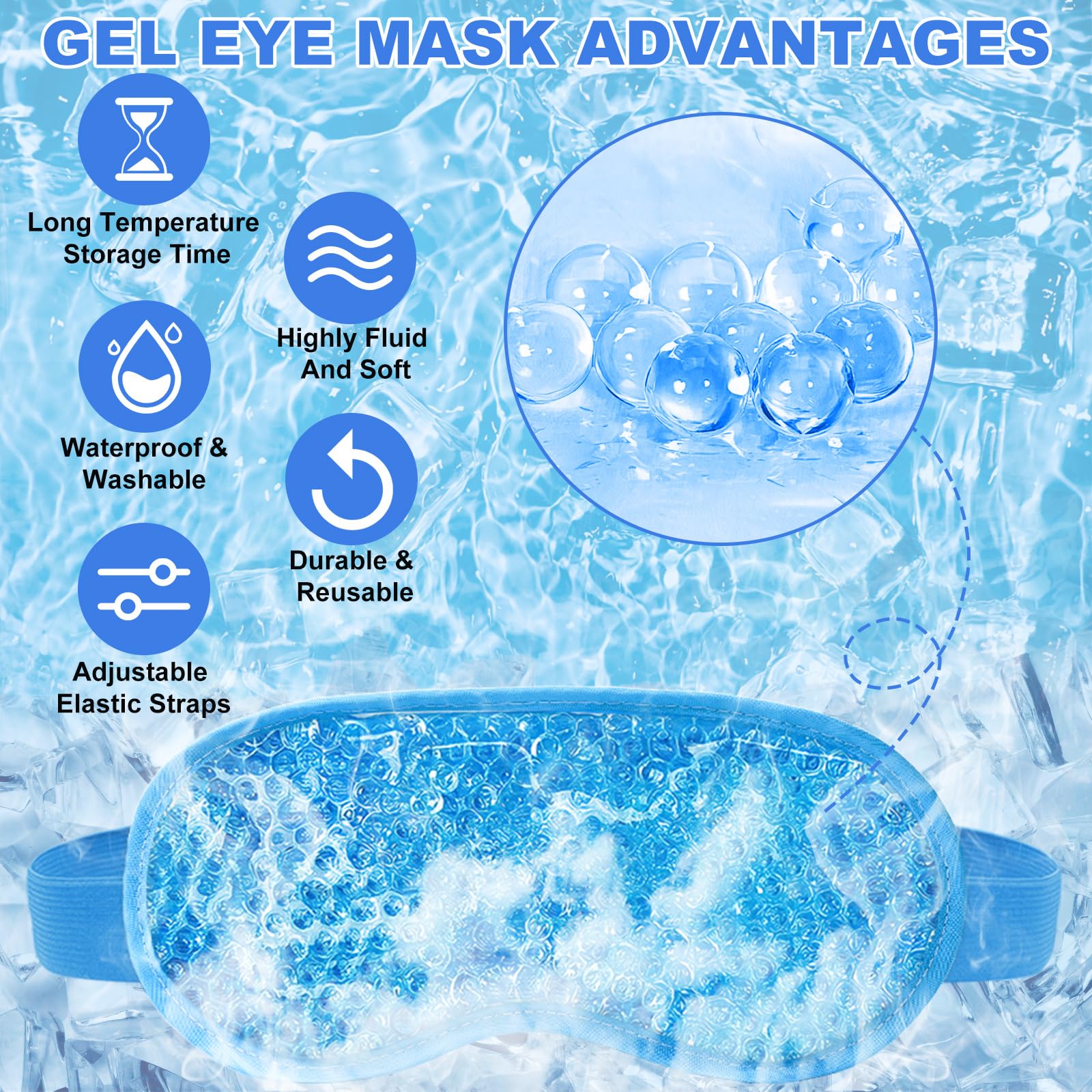 Cooling Eye Mask for Puffy Eye - Surgical Mask recension och pris