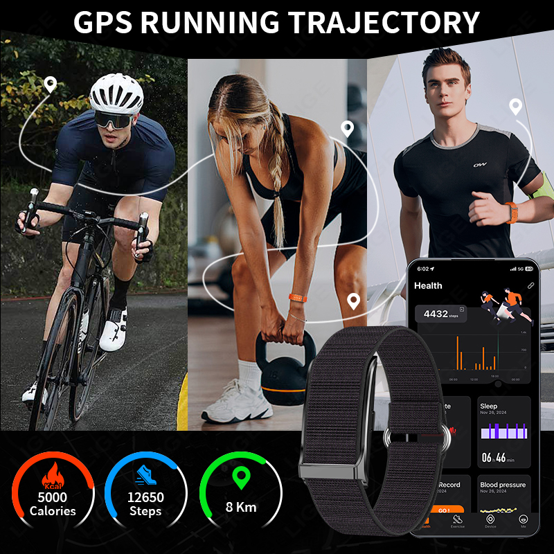 LIGE 100+ Sport Fitness Tracke - Blood Pressure Monitor recension och pris