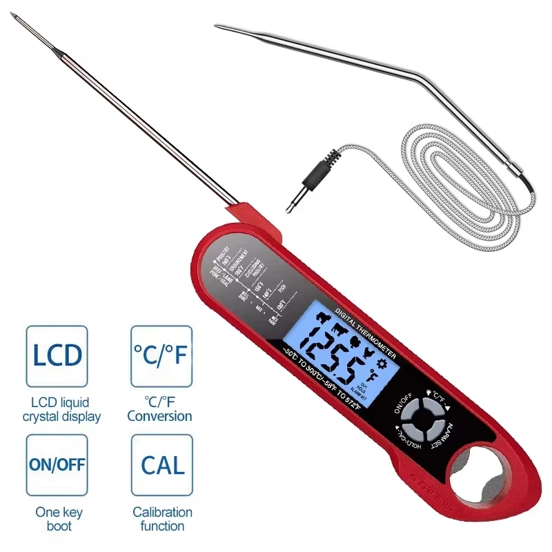 Meat Thermometer Dual-Probe Di - Thermometer Digital recension och pris