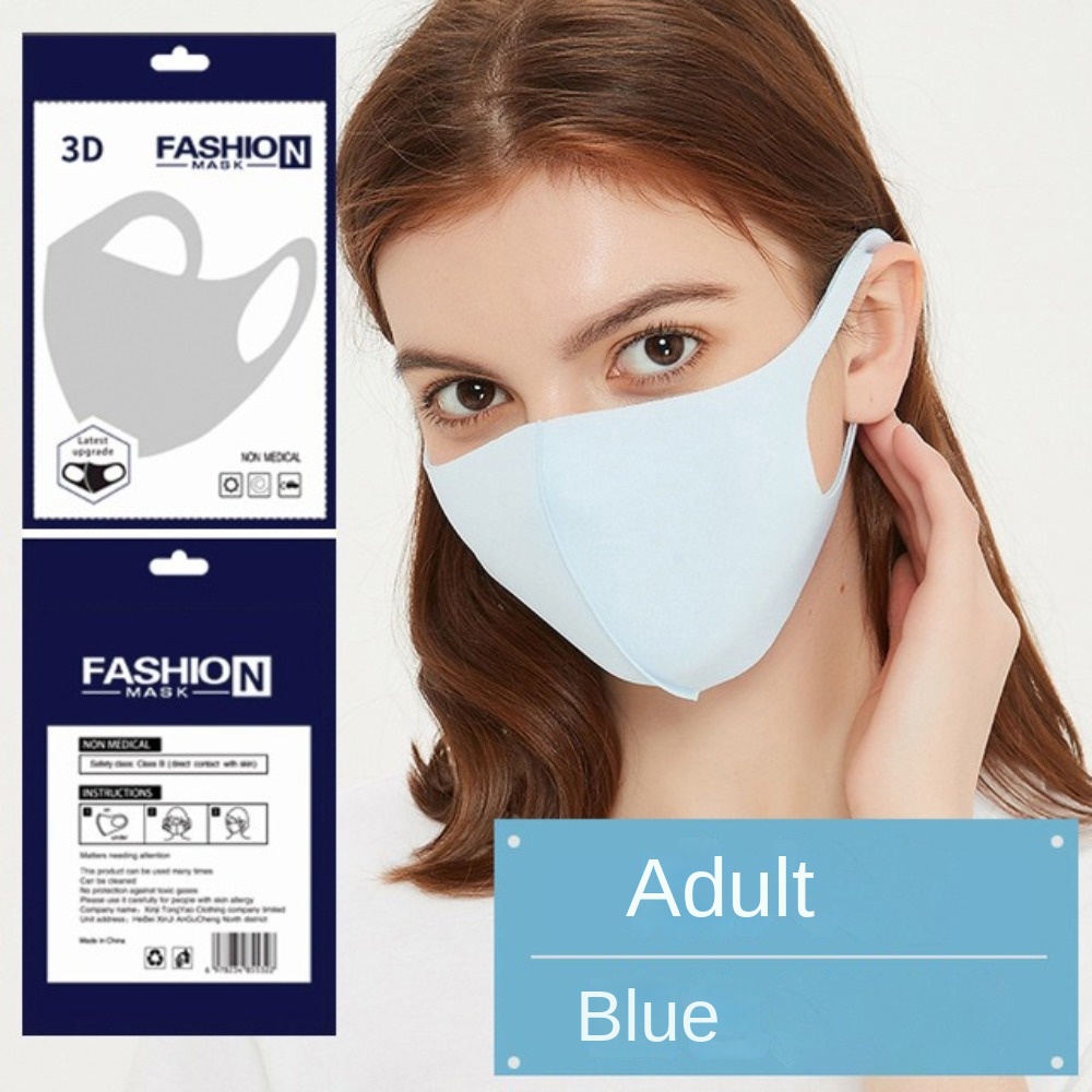 New Breathable Ice Silk Mask A - Surgical Mask recension och pris