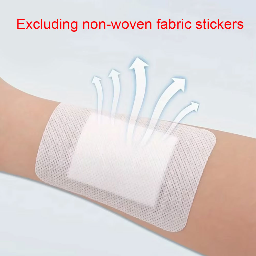 10Pieces 5*7.5cm 100% Cotton W - Medical Tape recension och pris