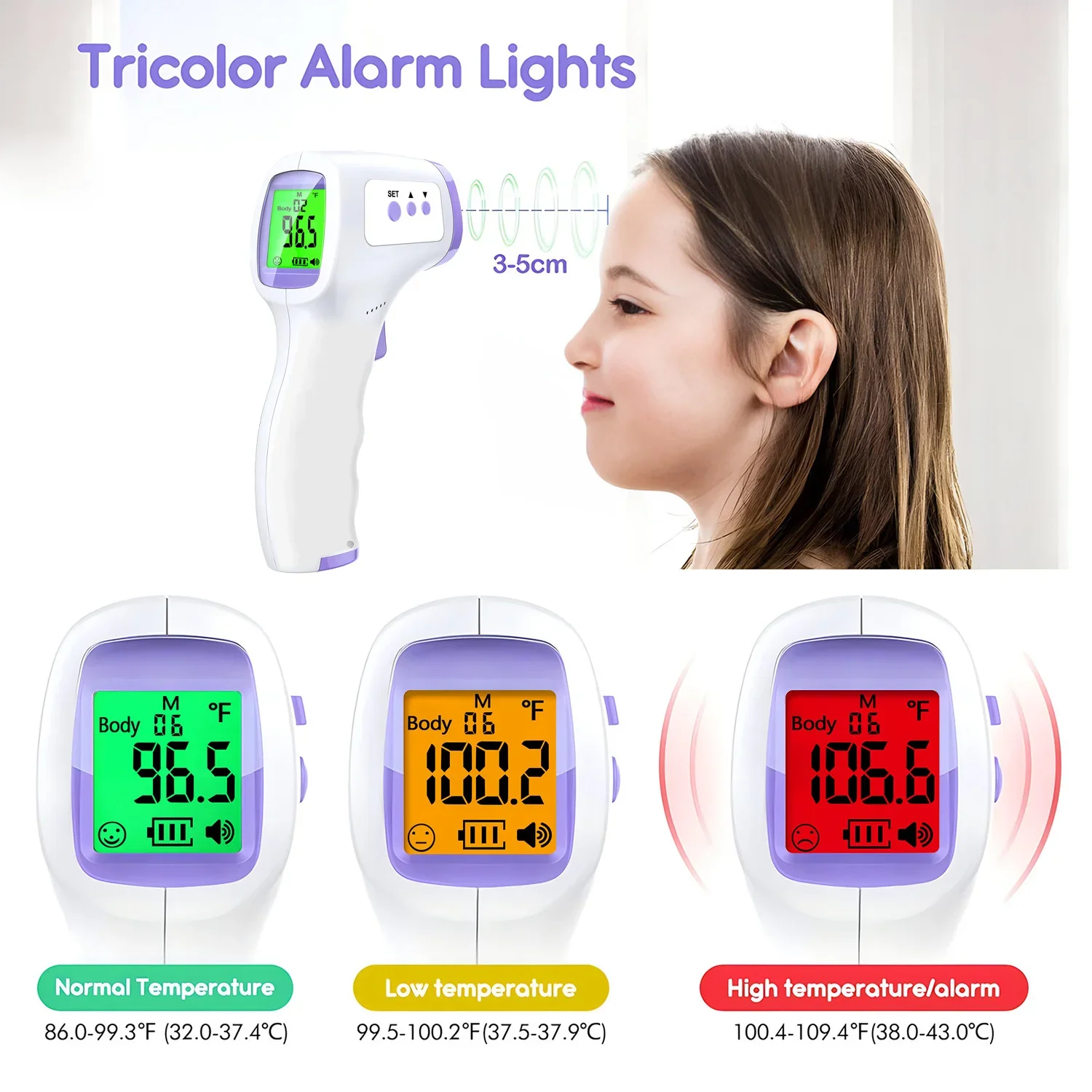 Medical IR Fever Thermometer L - Pulse Oximeter recension och pris